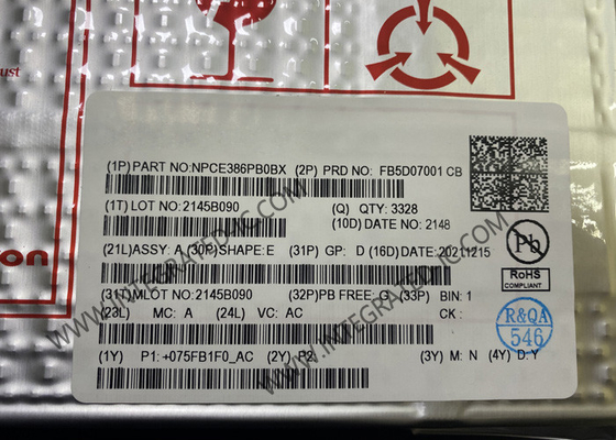 NPCE386PB0BX Чип интегральной схемы высокопроизводительное портативное приложение EC BGA128