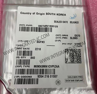MIMX8MN1CVPIZAA Микроконтроллер MCU 2Core 64-битный i.MX8MN Микроконтроллер IC FCBGA-306