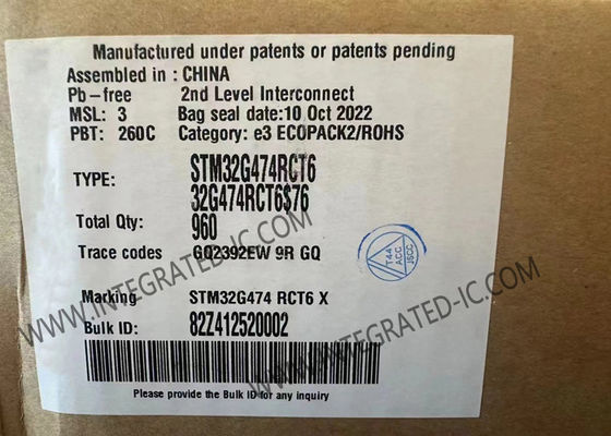 170MHz микроконтроллер IC РУКИ Cortex-M4F LQFP64 микроконтроллера MCU STM32G474RCT6
