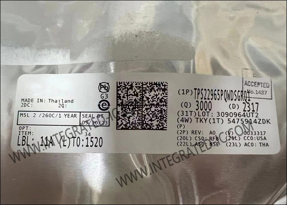 TPS22965PQWDSGRQ1 интегральный микросхема 5,7 В Автомобильные переключатели загрузки 4 А переключатели питания