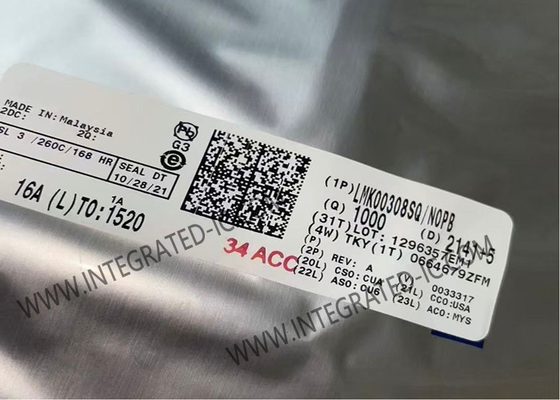 LMK00308SQ интегральный микросхема 3,1 ГГц 8-выходный дифференциальный часовой буфер WQFN-40