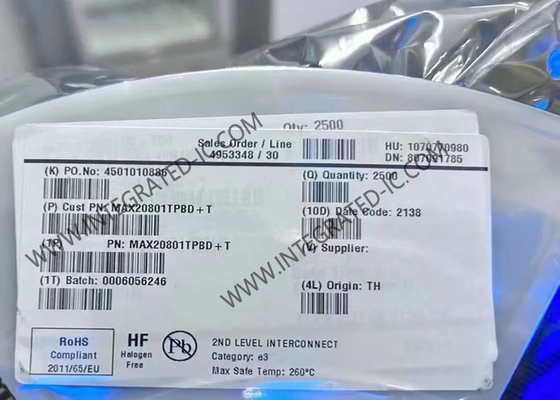 MAX20801TPBD интегральный микросхема 1.5V до 18V MPP отслеживания преобразователя постоянного тока