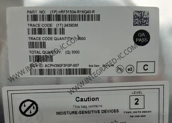 NRF31504-R16Q40 Чип интегральной схемы высокопроизводительный 2,4 ГГц RF SoC QFN40 Пакет