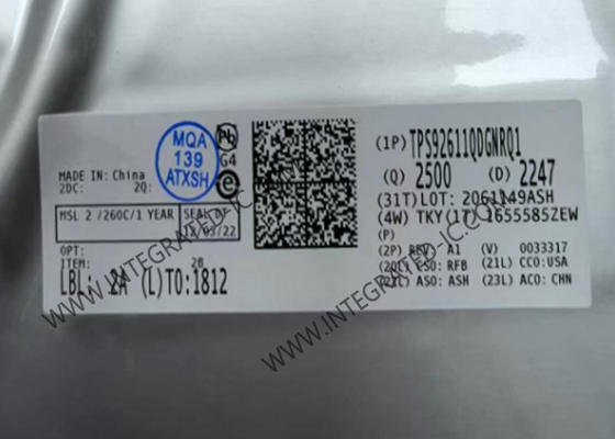 TPS92611QDGNRQ1 Комплексная микросхема Автомобильный одноканальный светодиодный драйвер HVSSOP-8