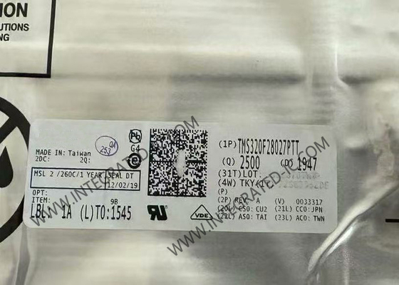 TMS320F28027PTT Микроконтроллер MCU 60MHz 64KB Flash C2000TM 32-битный MCU LQFP-48