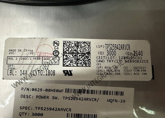TPS25942ARVCR интегральная схема чип 5A электронный предохранитель WQFN-20 eFuse Power MUX