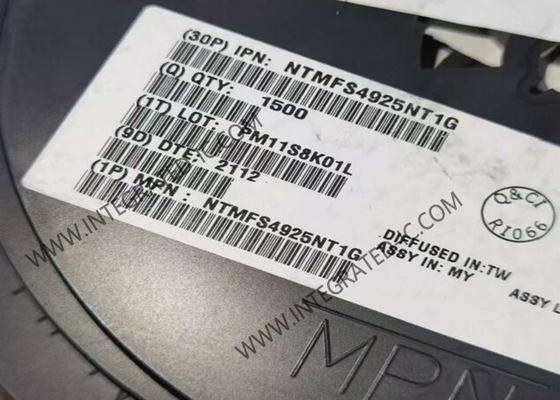 Чип интегральной схемы NTMFS4925NT1G 30V N-канальный мощный MOSFET транзисторы