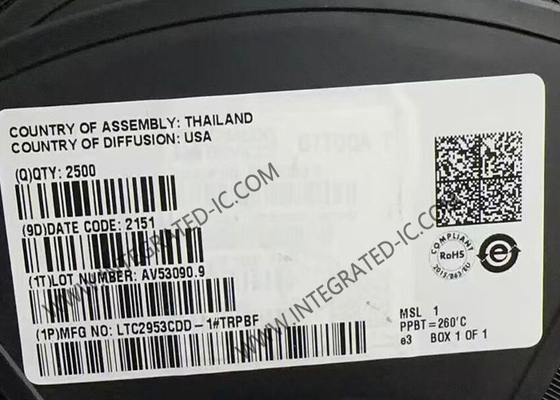 LTC2953CDD-1 интегральная схема чип нажатия кнопки включения/выключения контроллер с мониторингом напряжения