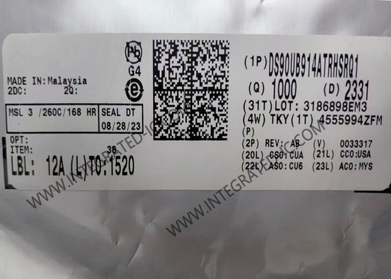 DS90UB914ATRHSRQ1 Чип интегральной схемы высокоскоростной FPD-Link III Deserializer Пакет WQFN-48