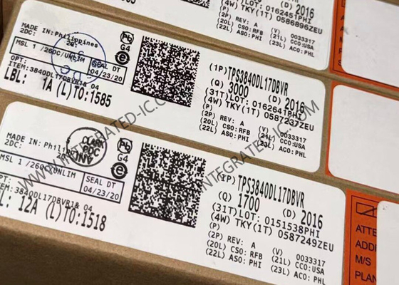 TPS3840DL17DBVR интегральный микросхема чип высокое входное напряжение контроллер с MR и программируемой задержкой