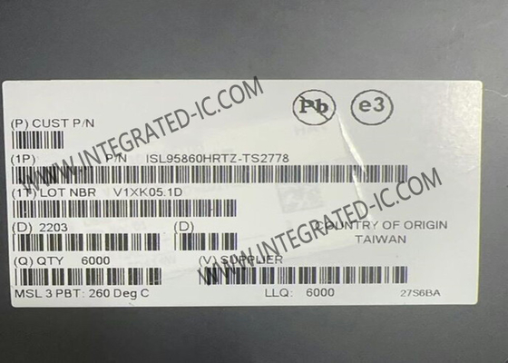 ISL95860HRTZ интегральная схема чип многофазный IMVP9 контроллер TQFN-32