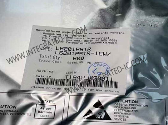 L6201PSTR Integrated Circuit Chip DMOS Full Bridge Driver 4A Двигатели постоянного тока с щеткой