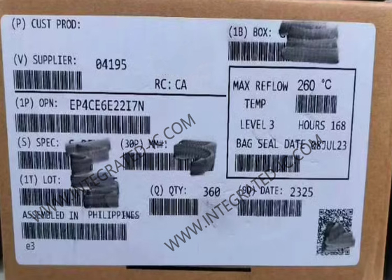 Полевые программируемые ворота массив EP4CE6E22I7N Циклон IV E FPGA IC LQFP144 FPGA чип