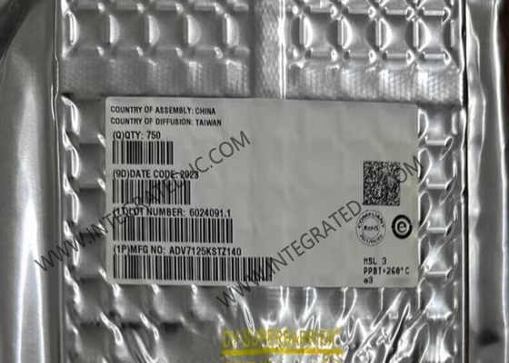 ADV7125KSTZ140 интегральный микросхема 330MHz тройной 8-битный высокоскоростной видео DAC