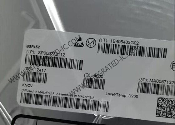BSP452 Integrated Circuit Chip Smart High Side Power Switch 700mA Power Switch IC (Интегрированная схема чипа BSP452)