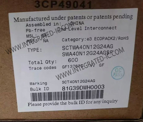 SCTWA40N12G24AG интегральный микросхема 1200 В Силиконовый карбид мощность MOSFET транзисторы