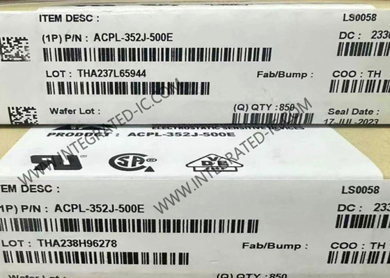 ACPL-352J-500E Комплексная схема Чип Gate Drive Optocoupler 5A Логические выходной оптокоплер