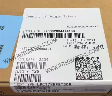 Микроконтроллер MCU LPC1788FET208 ARM Cortex-M3 одноядерный микроконтроллер IC