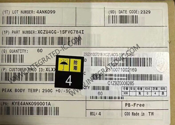 XCZU4CG-1SFVC784I Полевое программируемое ворота массив двойного ядра Arm Cortex-R5F адаптивный SoC