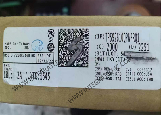 Чип интегральной схемы TPS92610QPWPRQ1 Автомобильный одноканальный светодиодный драйвер