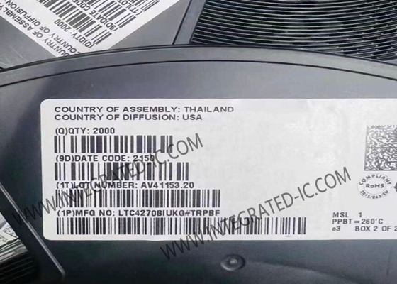 LTC4270BIUK Комплексный микросхема Чип PSE контроллер 9mA Управляющее устройство питания