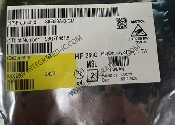 SI5338A-B-GM интегральный микросхема чип 710MHz Low Jitter Clock Generator IC QFN24