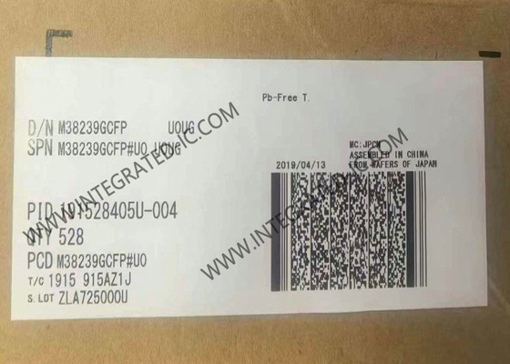 M38239GCFP Микроконтроллер MCU Одночипный 8-битный 10МГц микроконтроллер 80-QFP