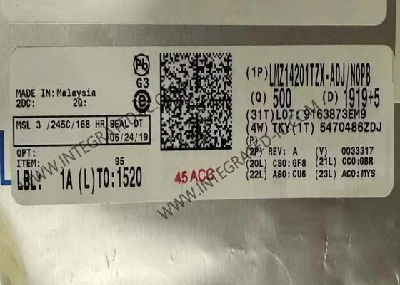 LMZ14201TZX-ADJ интегральная схема чип 1A SIMPLE SWITCHER Модуль питания к PMOD-7