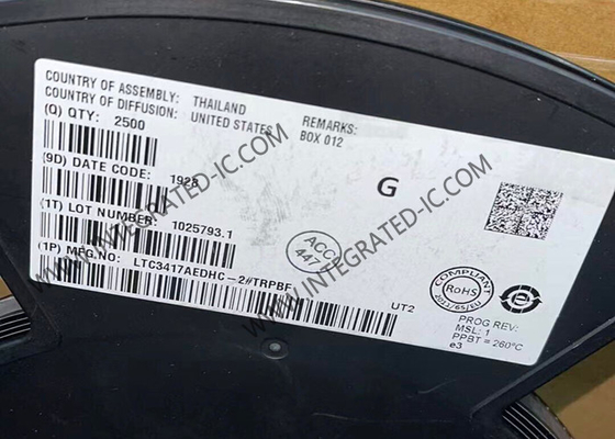 LTC3417AEDHC-2 Интегральная микросхема 4 МГц синхронного понижающего DC-DC регулятора