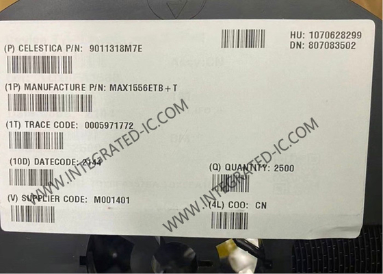 MAX1556ETB Чип интегральной схемы высокоэффективный 1.2A PWM Step-Down DC-DC преобразователи