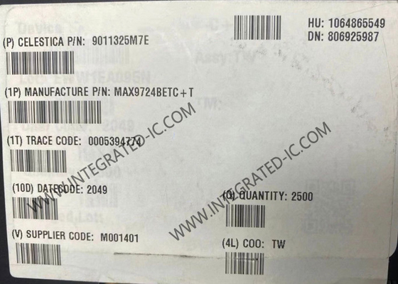 MAX9724BETC Integrated Circuit Chip Стерео Усилители для наушников 60 мВт Усилители аудио