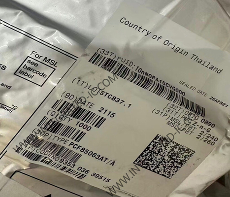 PCF85063AT Комплексная схема с двумя проводами, серийный крошечный часы и календари