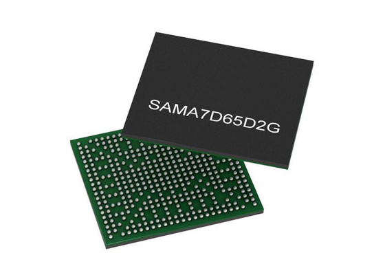 SAMA7D65D2GT-V/4UB Микроконтроллер MCU 1 ГГц Система в пакете TFBGA427 32 бит MPU