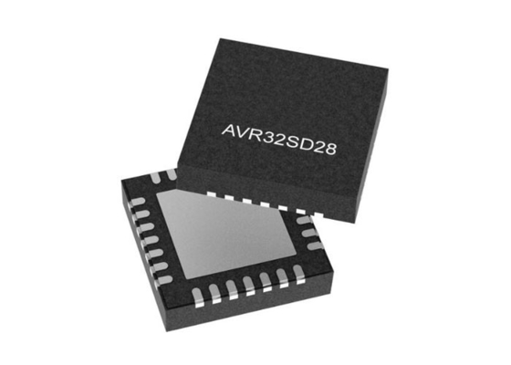 AVR32SD28T-E/3LW Микроконтроллер MCU 8-битный AVR SD Микроконтроллер VQFN28 Двухъядерный MCU