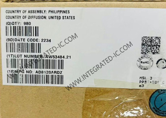 AD8139ARDZ Дифференциальный драйвер ADC с низким уровнем шума