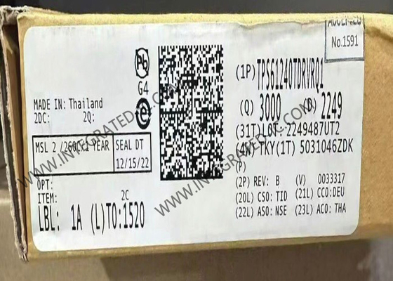Автомобиль откалывает конвертер высокой эффективности TPS61240TDRVRQ1 3.5MHz повысительный