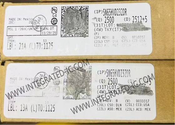 SN65HVD232DR Интегральная микросхема 3,3 В CAN-трансивер SOIC8 CAN-трансиверы