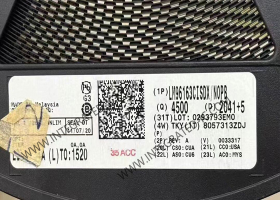 LM96163CISDX Датчик ИС, удаленный диодный цифровой датчик температуры, WSON-10