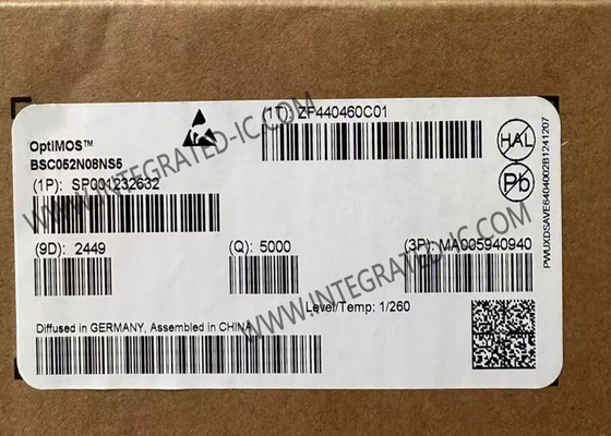 BSC052N08NS5 Интегральная микросхема 80 В OptiMOS™ 5 силовых MOSFET транзисторов для телекоммуникационных приложений