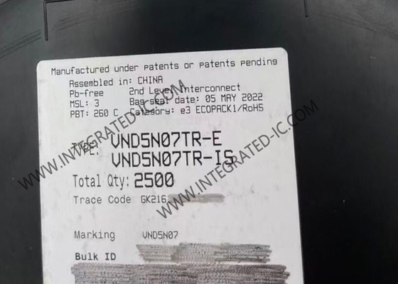 VND5N07TR интегральный микросхема чип OMNIFET II полностью защищенный мощность MOSFET транзисторы