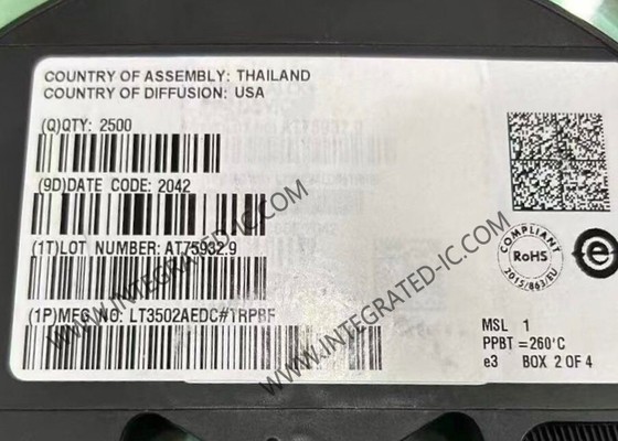 LT3502AEDC Integrated Circuit Chip 2.2MHz 500mA Step-Down Regulators DFN-8 Пакет
