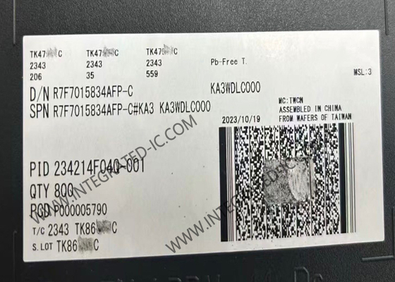 R7F7015834AFP Микроконтроллер MCU низкой мощности 120MHz RH850/F1K Автомобильные микроконтроллеры