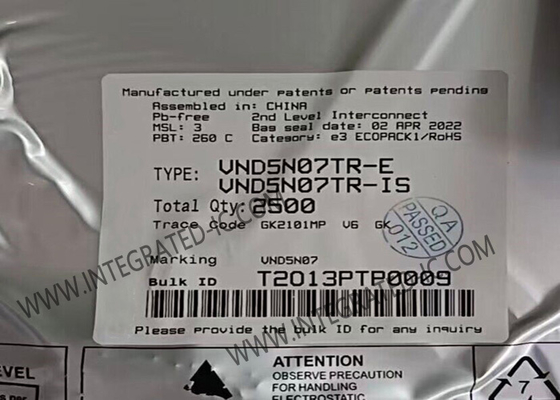 VND5N07TR интегральный микросхема чип OMNIFET II полностью защищенный мощность MOSFET транзисторы