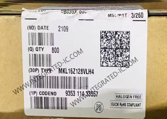 Микроконтроллер MKL16Z128VLH4 MCU Kinetis Mainstream Ultra-Low Power 48 МГц ARM Cortex M0+ MCU