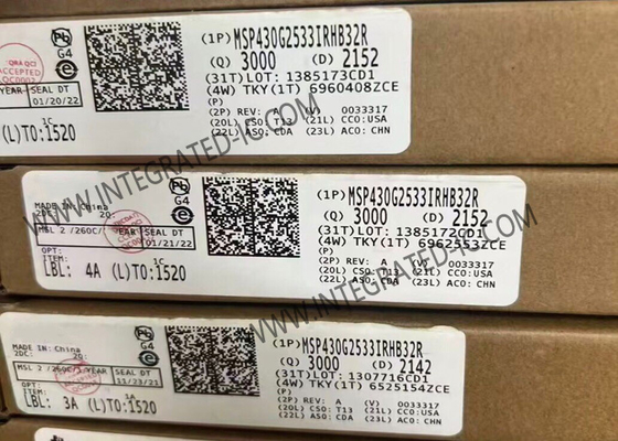 Микроконтроллер MSP430G2533IRHB32R MCU 16Bit MCU 16МГц Смешанных сигналов