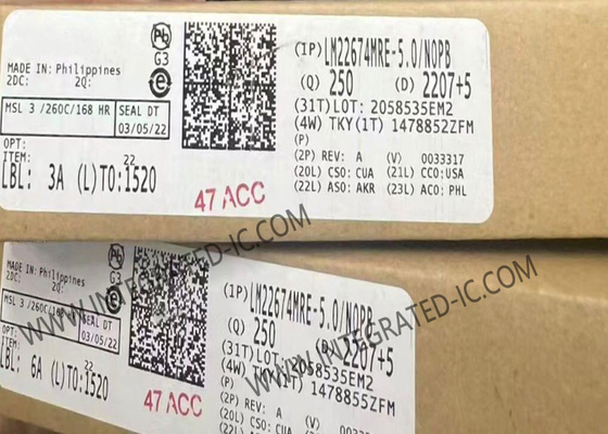 LM22674MRE-5.0 Чип интегральной схемы 42V 500mA Регулятор напряжения с понижающим напряжением с точностью