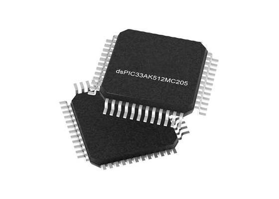 Микроконтроллер MCU DSPIC33AK512MC205-I/PT, высокоскоростной 200 МГц, 32-разрядный DSC с блоком операций с плавающей запятой