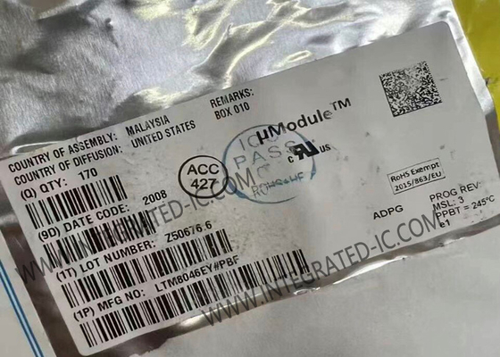 LTM8046EY Интегральная схема чипа 550 мА изолированный DC DC μModule преобразователь BGA51