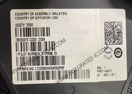 LTC2052HVIS Комплексные микросхемы оперативные усилители SOIC14 Quad Zero Drift Op