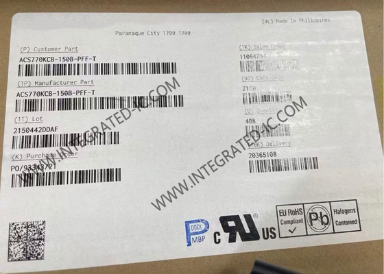 Сенсорный IC ACS770KCB-150B-PFF-T 150A Термоусиленный датчик тока